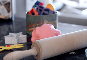 Pink Homemade Playdough Recipe Bliss-Ranch.com
