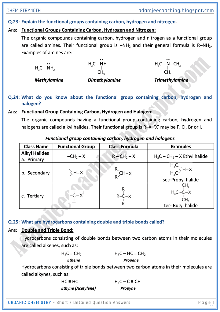 organic-chemistry-short-and-detailed-question-answers-chemistry-10th