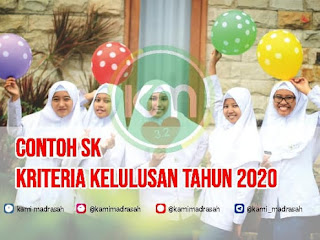 Contoh SK Kriteria Kelulusan Siswa Tahun 2024