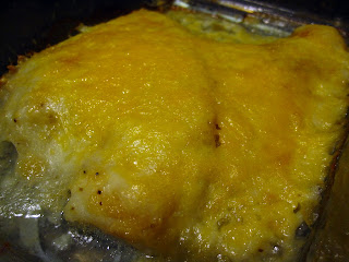 Morsels of Life - Baked Flounder with Cheese Sauce