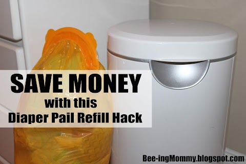 Mom Hack: How to save money with this Diaper Pail Refill Hack