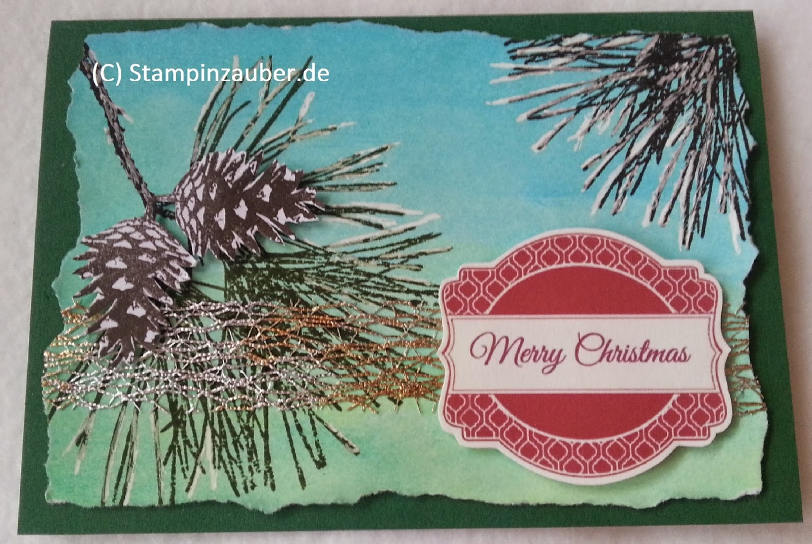 Stampin' Up! Jena Thüringen Weihnachtskarte Silvi Provolija