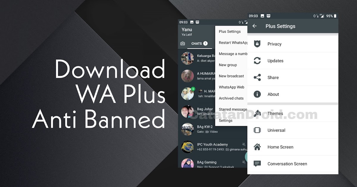  Download  Update Apps Whatsapp Plus Apk Terbaru Anti Banned 