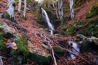 una de las cascadas