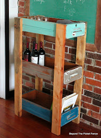 shelf, kitchen upcylced, pallets, http://goo.gl/MQJhPe