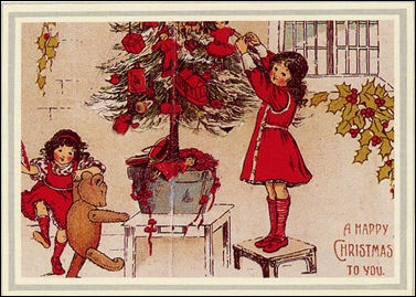 decorating the tree