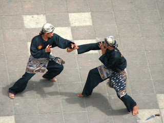 Silat Minangkabau pencak silat harimau