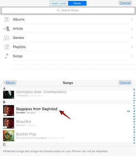 Cara mengatur  lagu menjadi  ringtone iPhone tanpa  iTunes