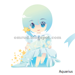 Zodiak Aquarius (21 Jan - 19 Feb)