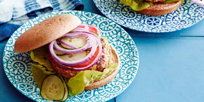 Middle Eastern Chicken Burgers