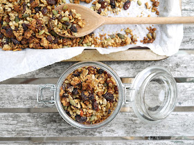 The Betty Stamp Banana Granola Refined Sugar Free