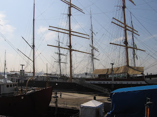 Tall Ships at the South Street Seaport - Manhattan