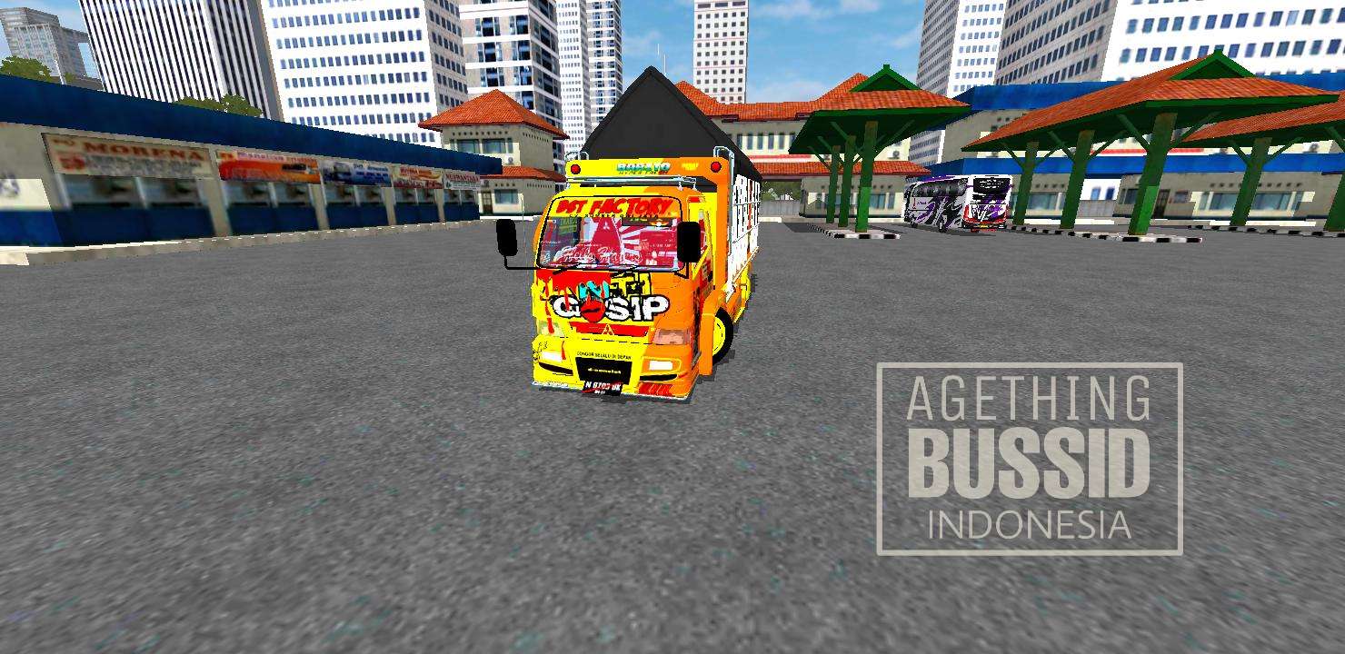 Download Mod Bussid Truk  Canter Spesial Anti  Gosip  