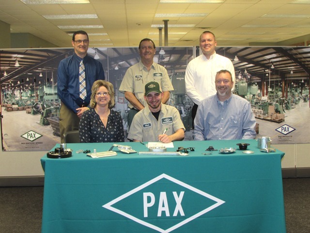 Tri Star CBI Student signs with Pax Machine, Inc.