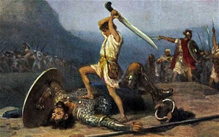 David kill Goliath 