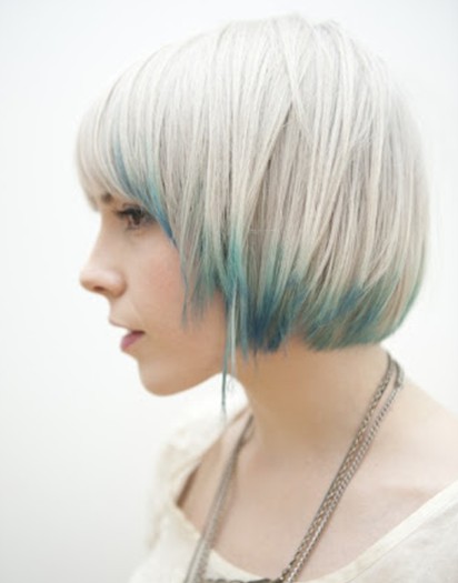 cute short hairstyles and color