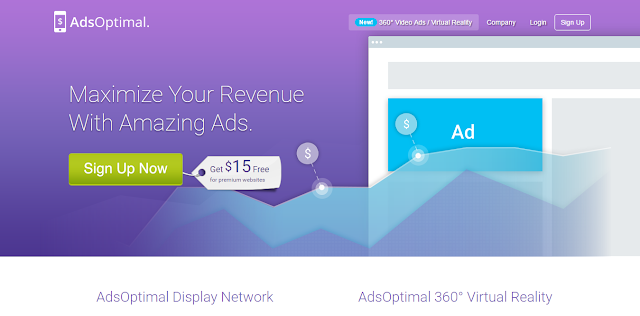 adsoptimal.com Homepage