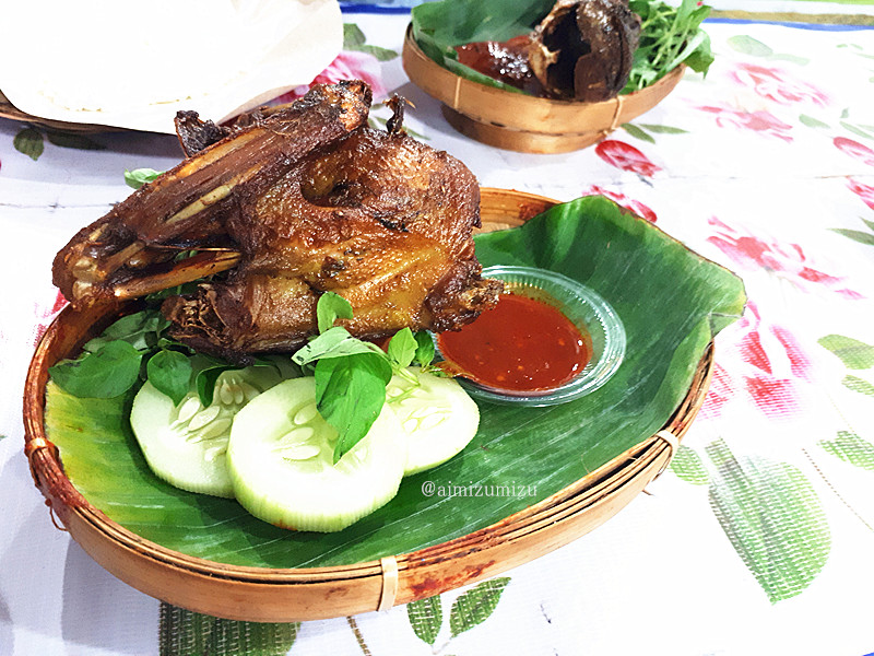 Pecel bebek khas Yogyakarta