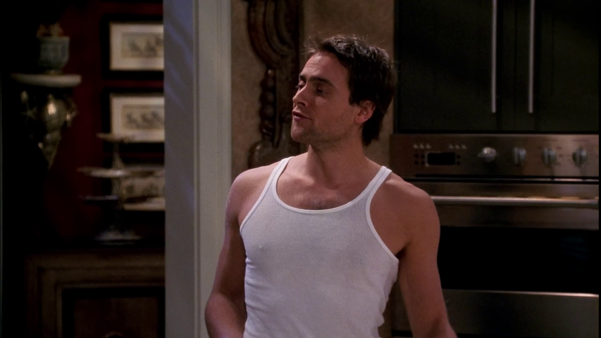 Auscaps Stuart Townsend Shirtless In Will Grace The Fabulous