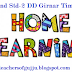 STD-1 And STD-2 Home Learning Important Latter By Sarva Shiksha Abhiyan