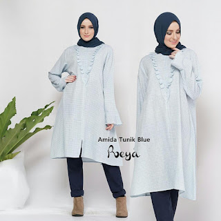 Amida tunik blue