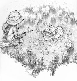 04-Under-Lock-and-Key-Rustam-QBic-Рустам-Салемгараев-Surrealism-that-Tells-a-Story-Through-Drawings