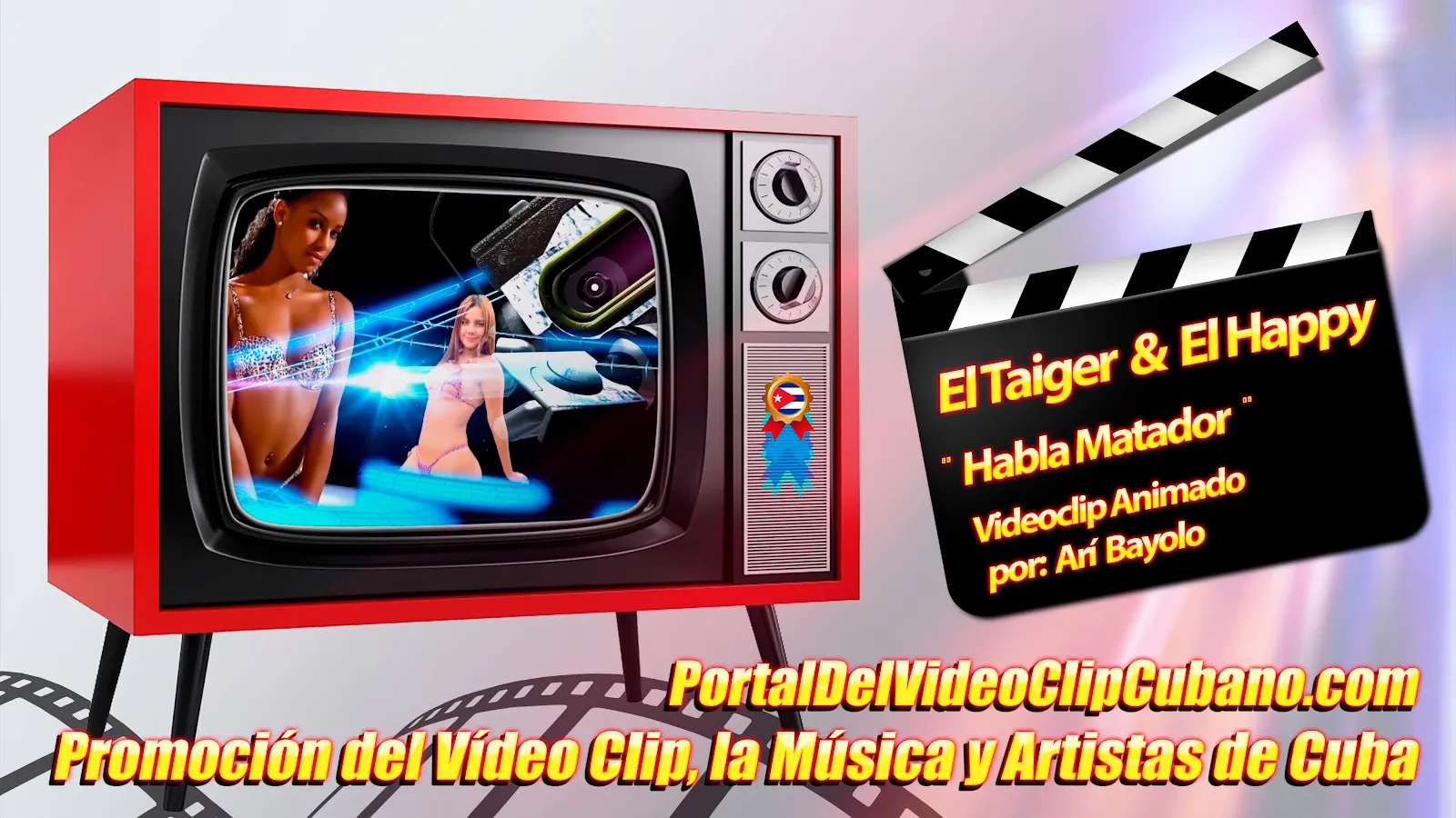 El Taiger & El Happy - ¨Habla Matador¨ - Videoclip Animado - Director: Arí Bayolo. Portal Del Vídeo Clip Cubano. Música Urbana Cubana. CUBA.