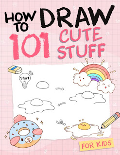 قراءة و تحميل كتاب How To Draw 101 Cute Stuff For Kids مترجم pdf