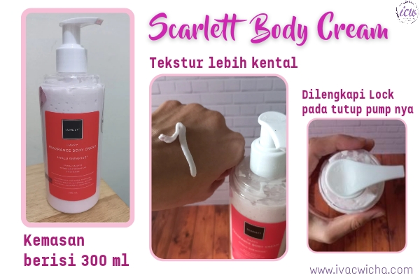 scarlett body cream happy series