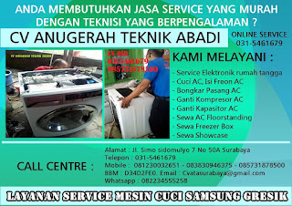 Layanan Service Mesin Cuci Samsung Gresik 