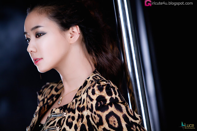 1 Kim Ha Yul - Leopard Girl-very cute asian girl-girlcute4u.blogspot.com