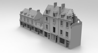 STRETCH GOAL £1500 OPENED CARENTAN CENTER STREET SET PACK 2 picture 1