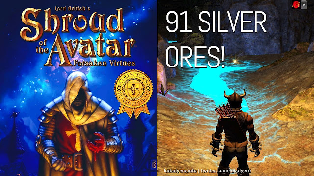 91 Silver Ores & 38 Copper Ores! [Shroud of the Avatar Gameplay 2020]
