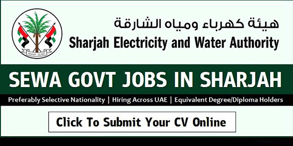 SEWA Careers 2024 – Sharjah Electricity & Water Authority