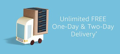 fast one day or two day delivery in amazon prime