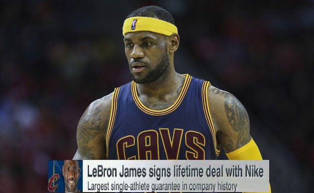 LeBron James Sign a Lifetime Deal as Nike Endorser