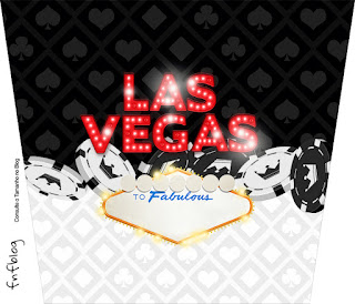 Vegas Party Free Printable Labels.