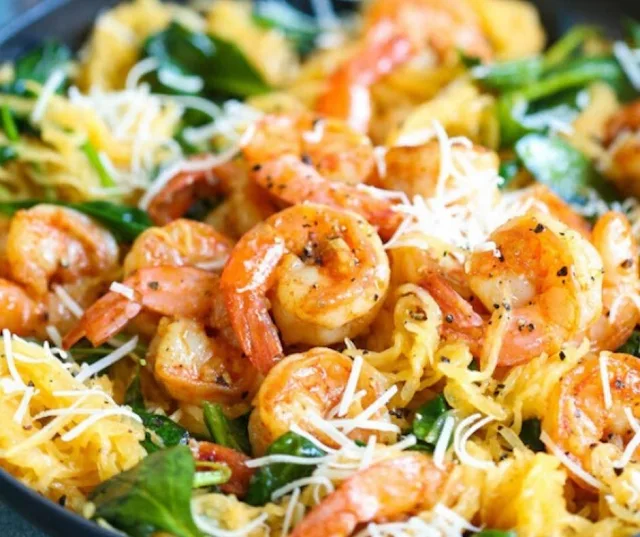 SHRIMP SCAMPI SPAGHETTI RECIPE