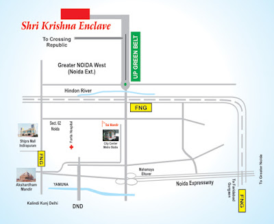 Residential Plot Location Map