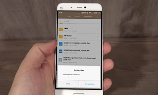 Cara Menyembunyikan File (Foto, Audio, Video) di Xiaomi Redmi 3