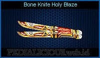 Bone Knife Holy Blaze