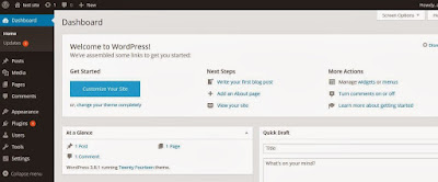 Cara mudah Membuat Blog WordPress dengan Self Hosting 