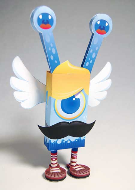 Cyclops Boss Paper Toy