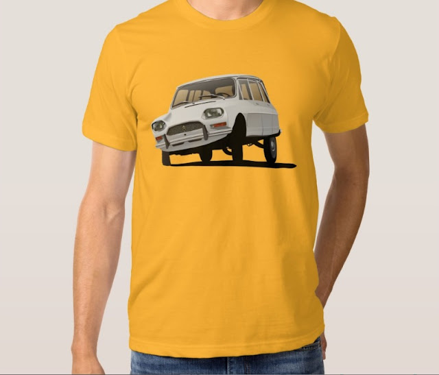 Old school Citroën Ami 8 t-shirt