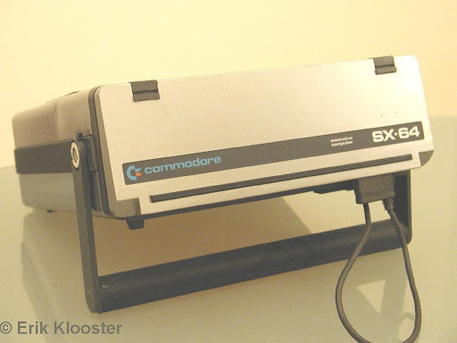 The Commodore SX-64-semi packed