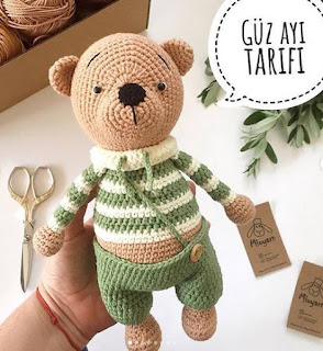 PATRON GRATIS OSO AMIGURUMI 46625