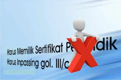  yang menggantikan peratiran serupa sebelumnya Guru Non Inpassing dan Sertifikasi Bisa Kaprikornus Kamad