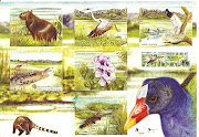 Caio from Brazil sent me this nice card showing Brazilian native animals. :) (karte )