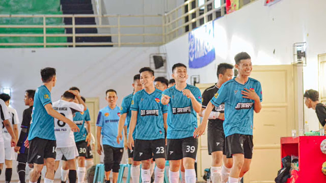 Dramatis! Tim Futsal Ditsamapta Polda Sulteng Melaju Babak Final Turnamen Prinsport Cup II