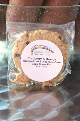 Gluten Free Cookie: Ann's Nut & Fruit Cake, Inc Gladys Treat Cranberry and Orange Cookie